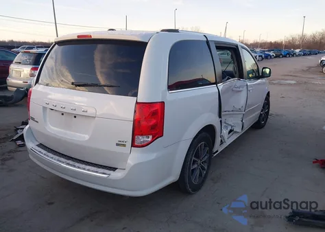 2017 Dodge Grand Caravan Sxt из США, поврежденный, VIN 2C4RDGCG2HR864840